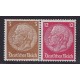 ALEMANIA 1934 ESTAMPILLAS SE-TENANT ZUSAMMENDRUCKE NUEVAS CON GOMA DE GRAN CALIDAD MI. W80 9 EUROS
